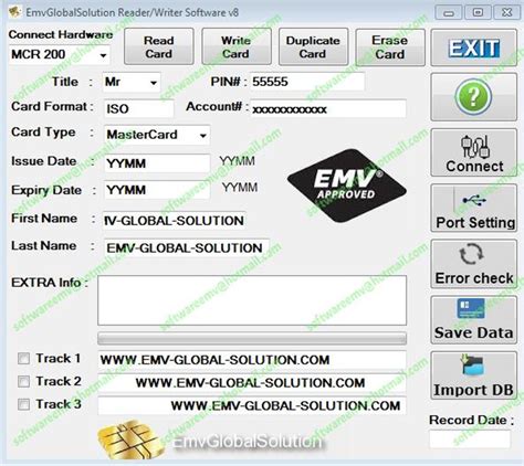 emv chip writer software download